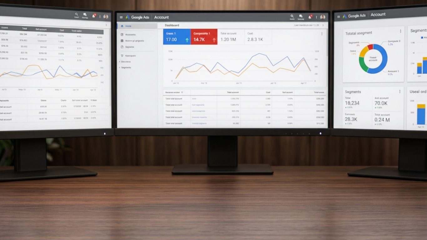 Google ads dashboard